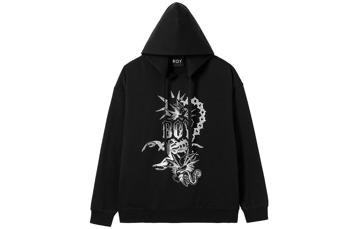 Boy London SS23 Logo Hoodie Black