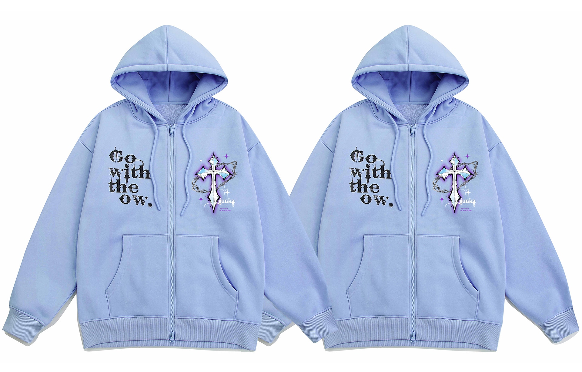 Guuka Hoodie Sky Blue