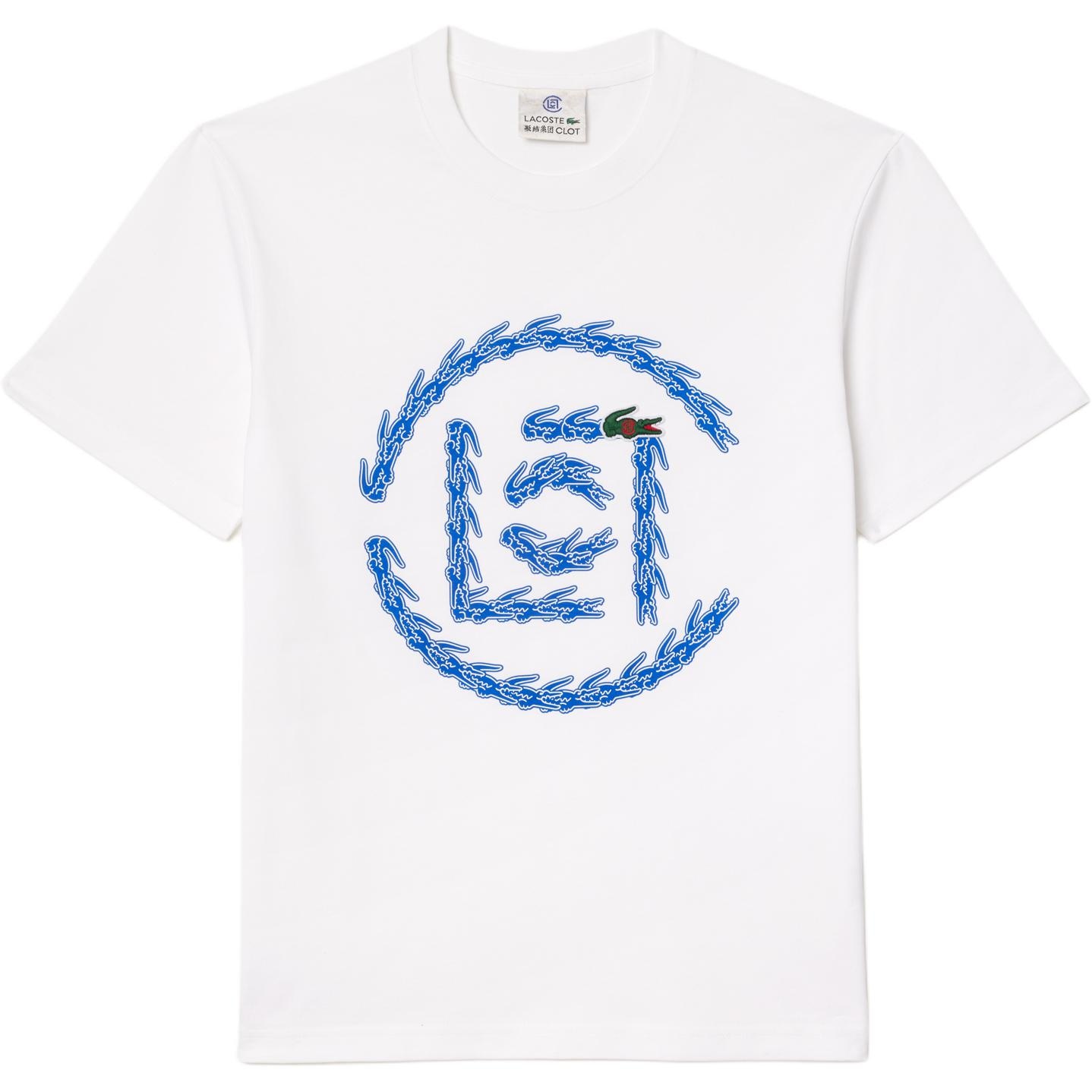 CLOT x LACOSTE FW24 White Tee
