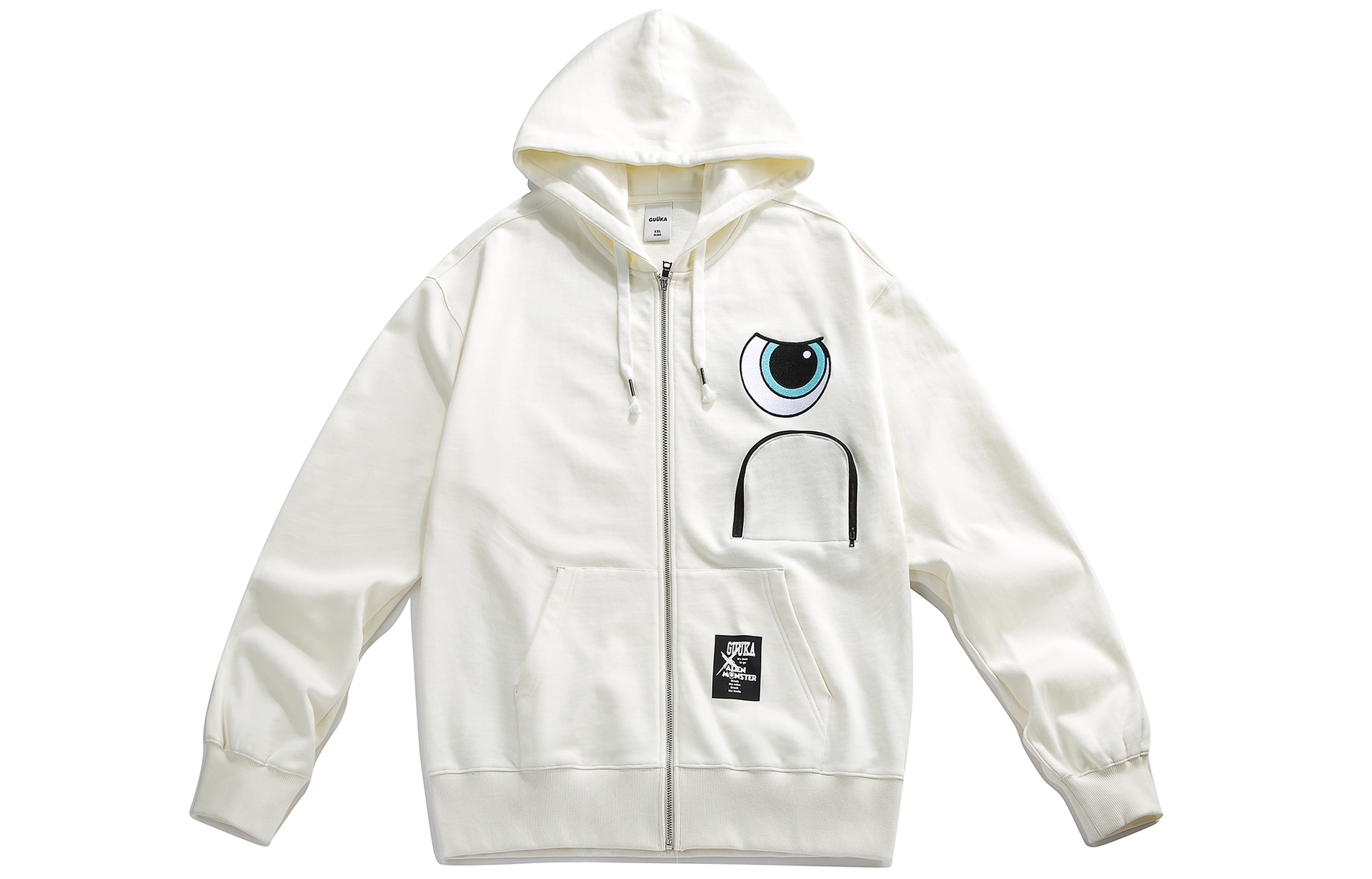 Guuka Cream White Knit Jacket