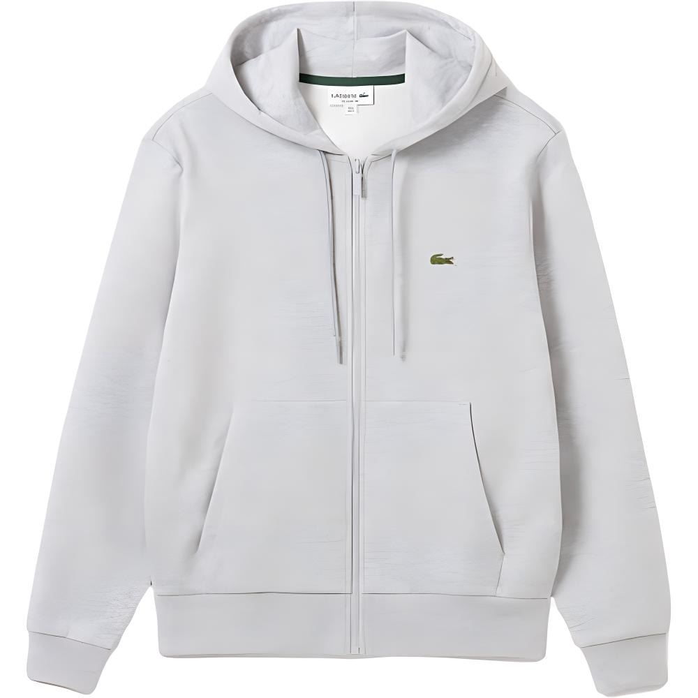Lacoste Silver Grey Hoodie