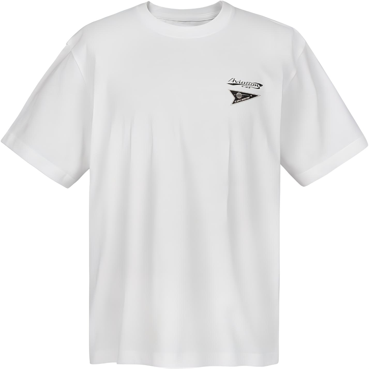 C2H4 Aviation T-Shirt White