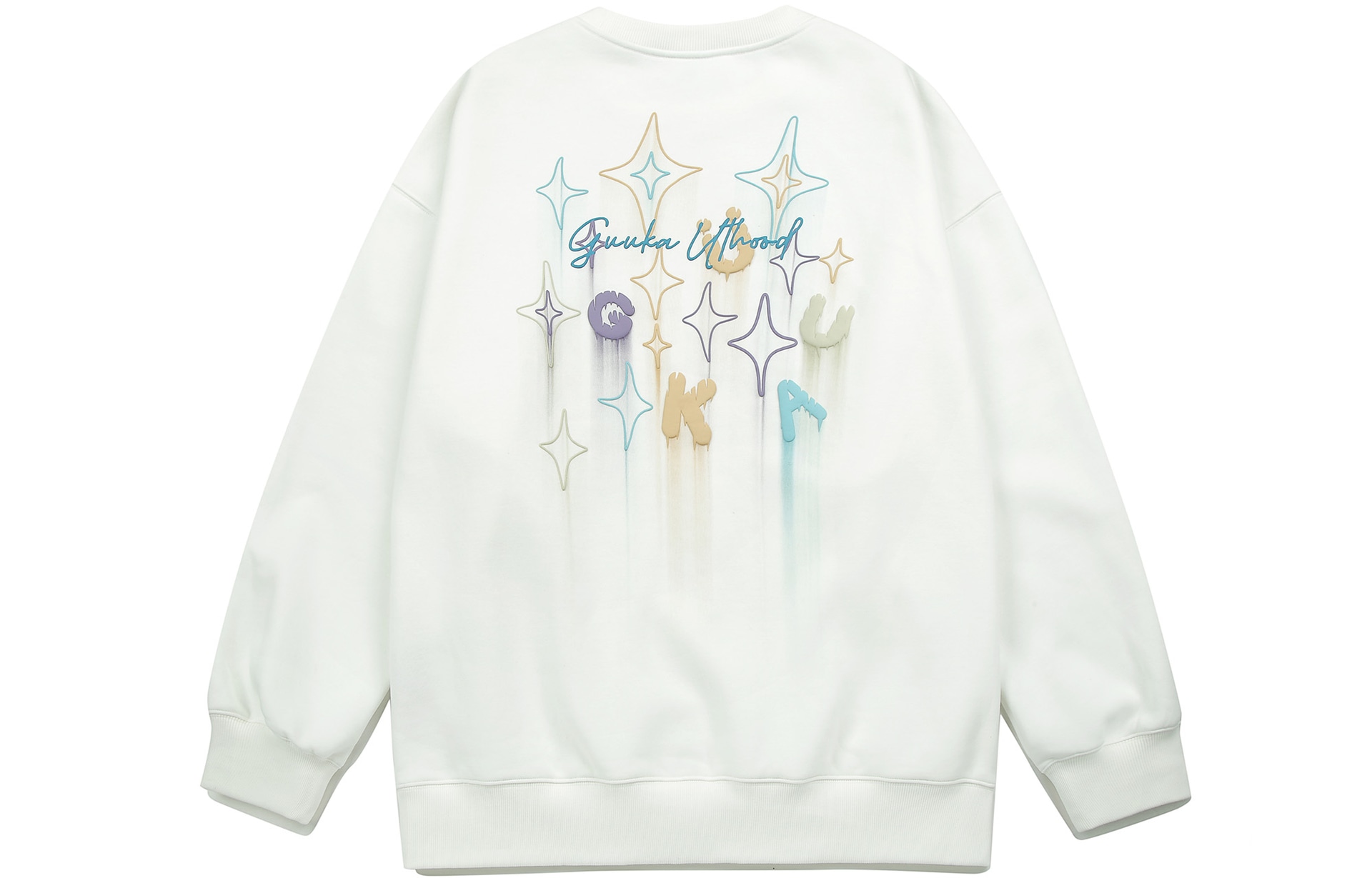 Guuka Star Shadow Pullover Sweatshirt