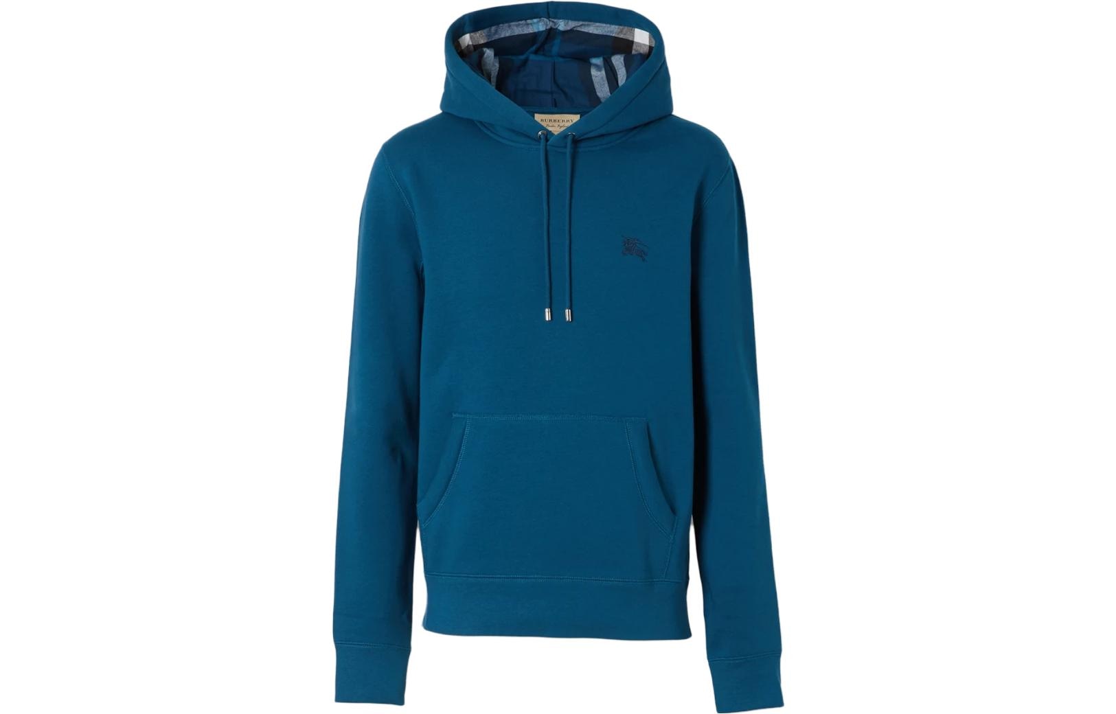 Burberry Hoodie Mineral Blue