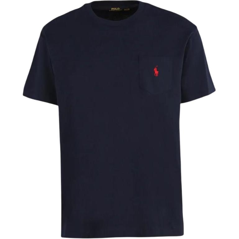 Polo Ralph Lauren Logo Crewneck Tee Navy