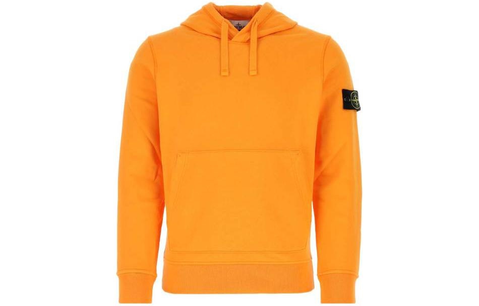 Stone Island Hoodie Orange