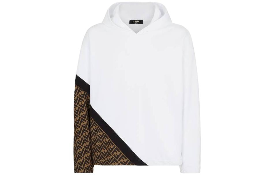 FENDI/芬迪 Fendi SS23 Logo Hoodie White