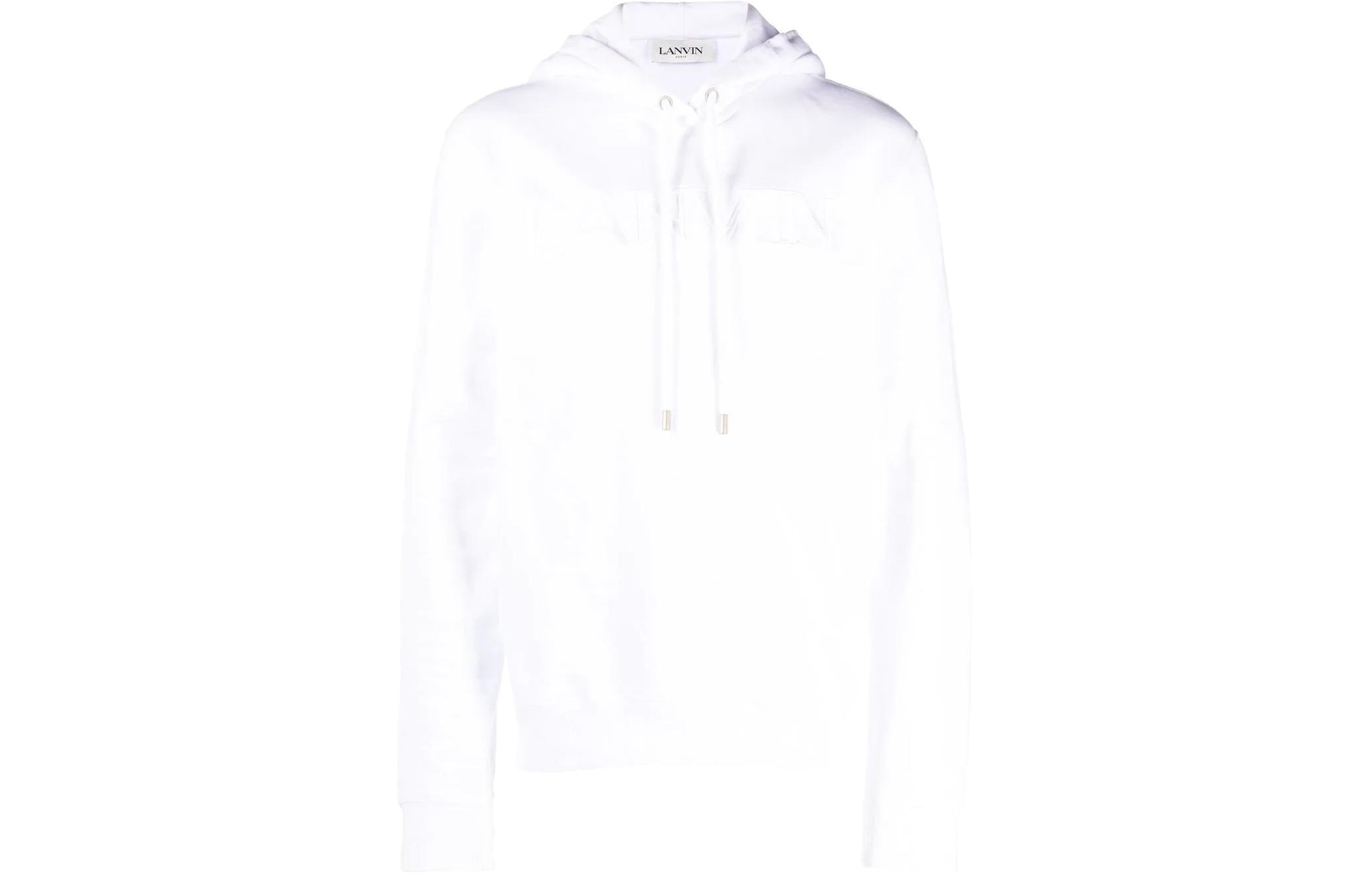 Lanvin/浪凡 Lanvin SS23 Logo Hoodie White