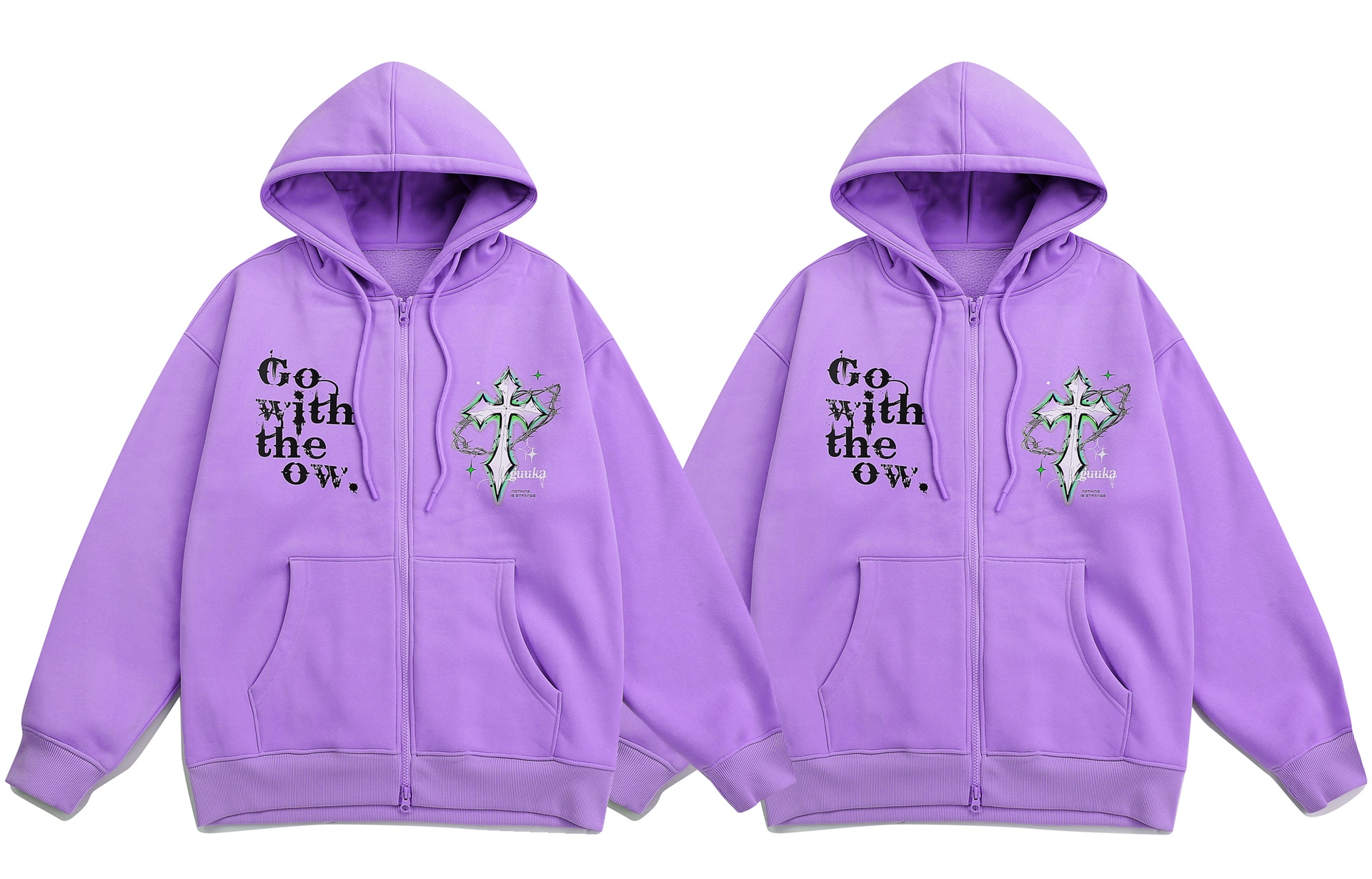 Guuka Hoodie Purple
