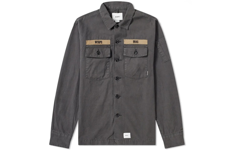 WTAPS Long Sleeve Shirt Black