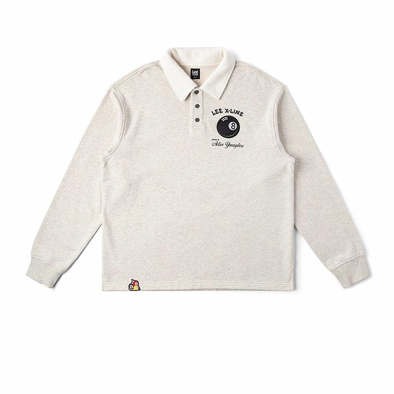 Худи Lee FW24 Oatmeal Grey