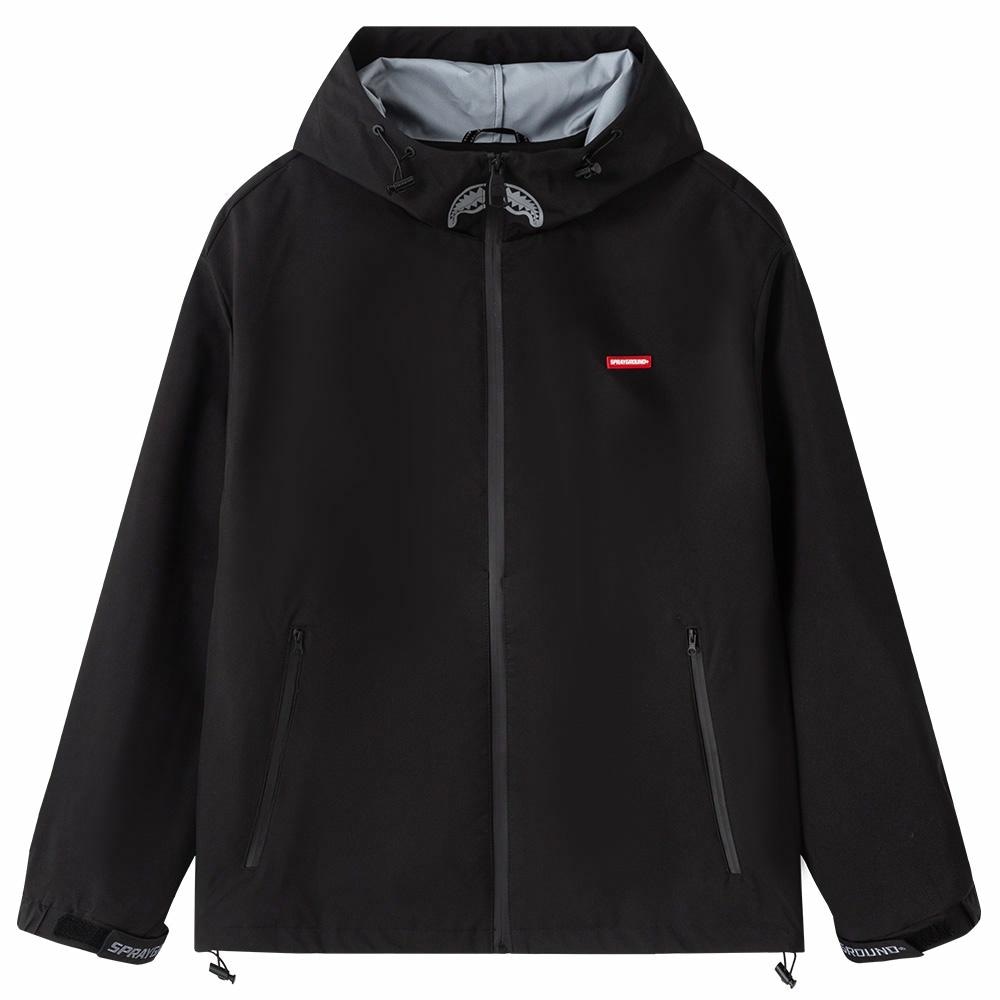 SPRAYGROUND Shark Logo Waterproof Hoodie Jacket