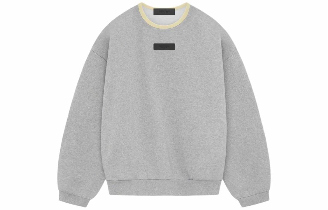 Fear of God Essentials SS24 Crewneck Sweatshirt Light Heather Grey