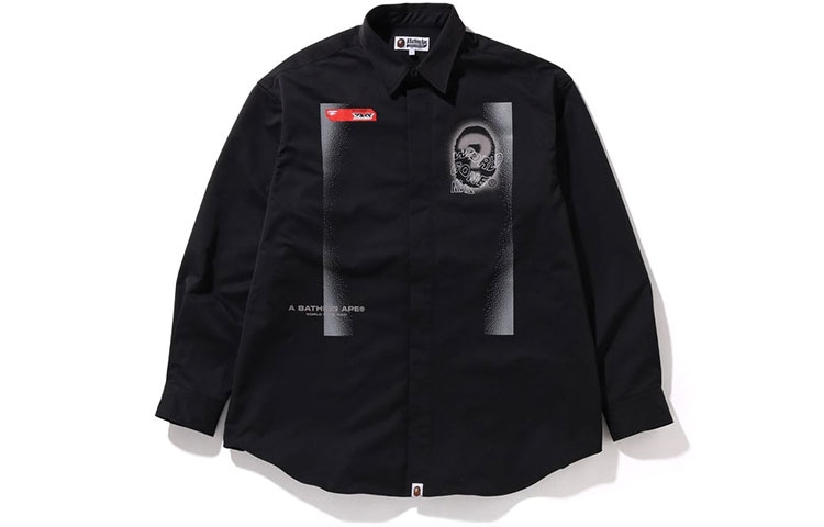 A BATHING APE BAPE Multi Graphic Shirt