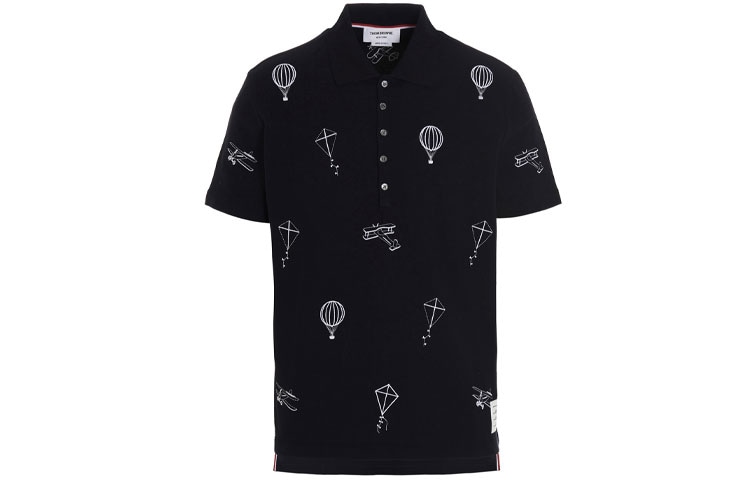 Thom Browne SS22 Black Polo