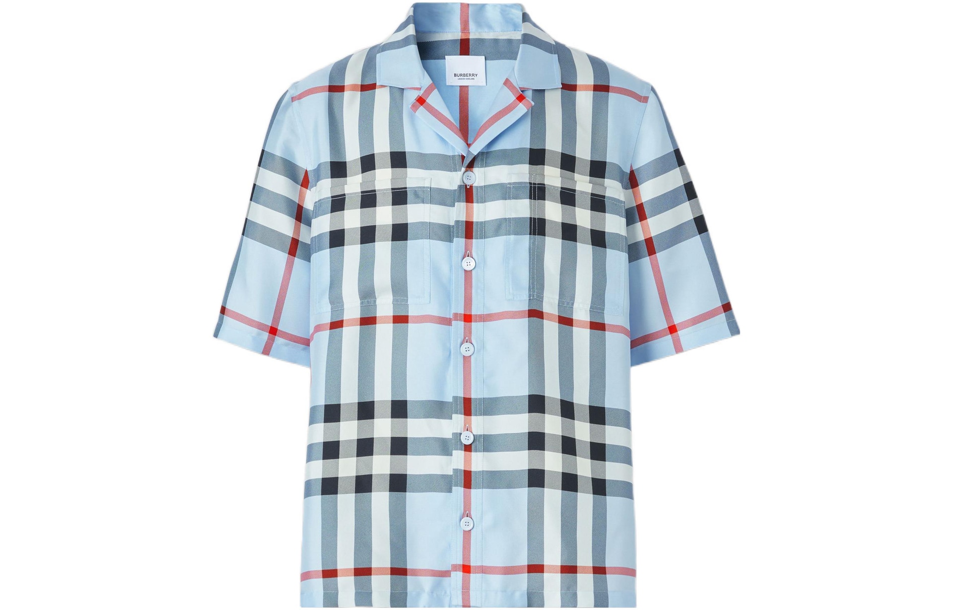 Burberry SS22 Colorblock Check Shirt