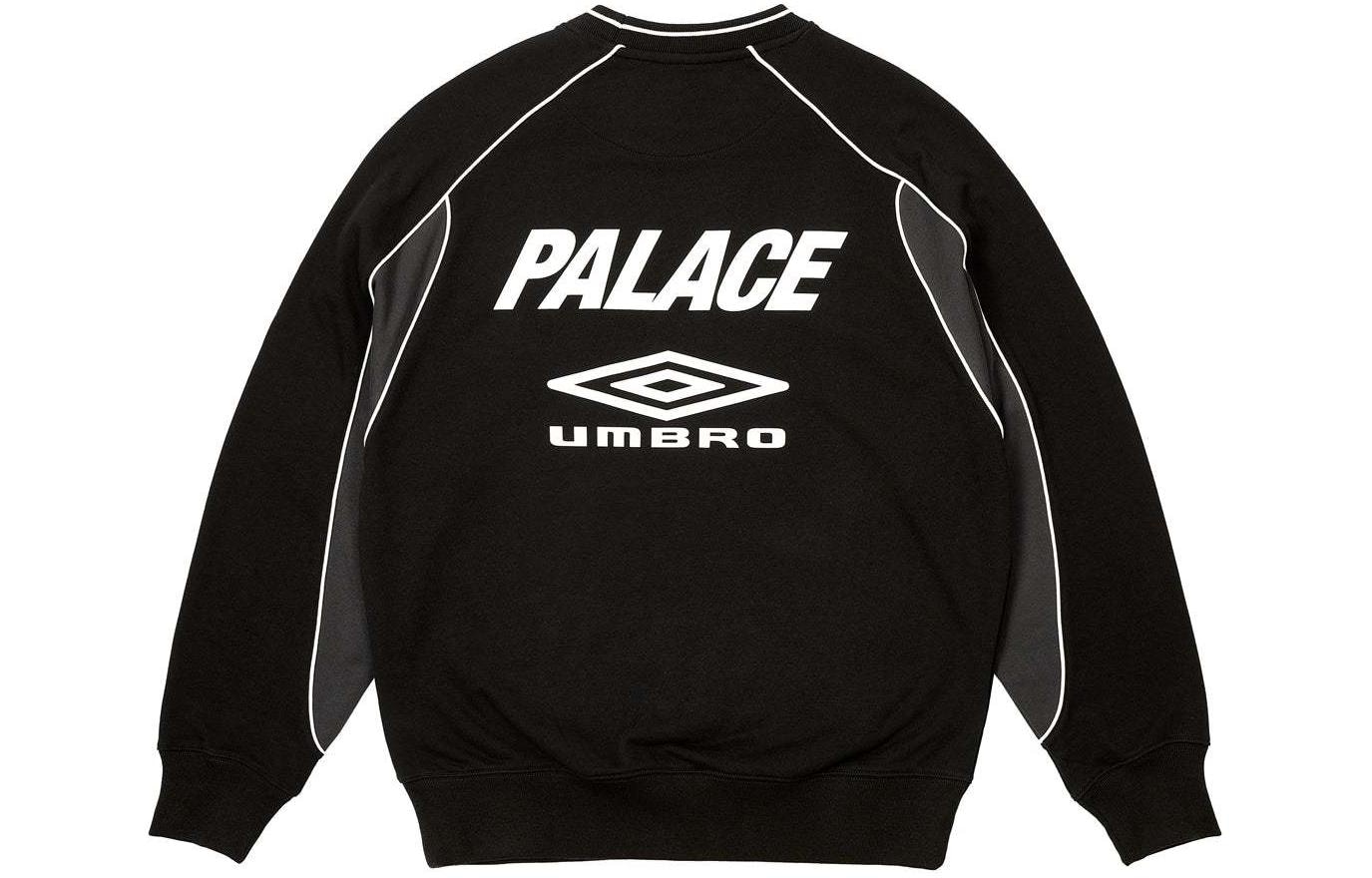 PALACE x Umbro SS24 Warm Up Crew Black
