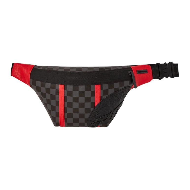 Sprayground Checkered PVC Waist Bag