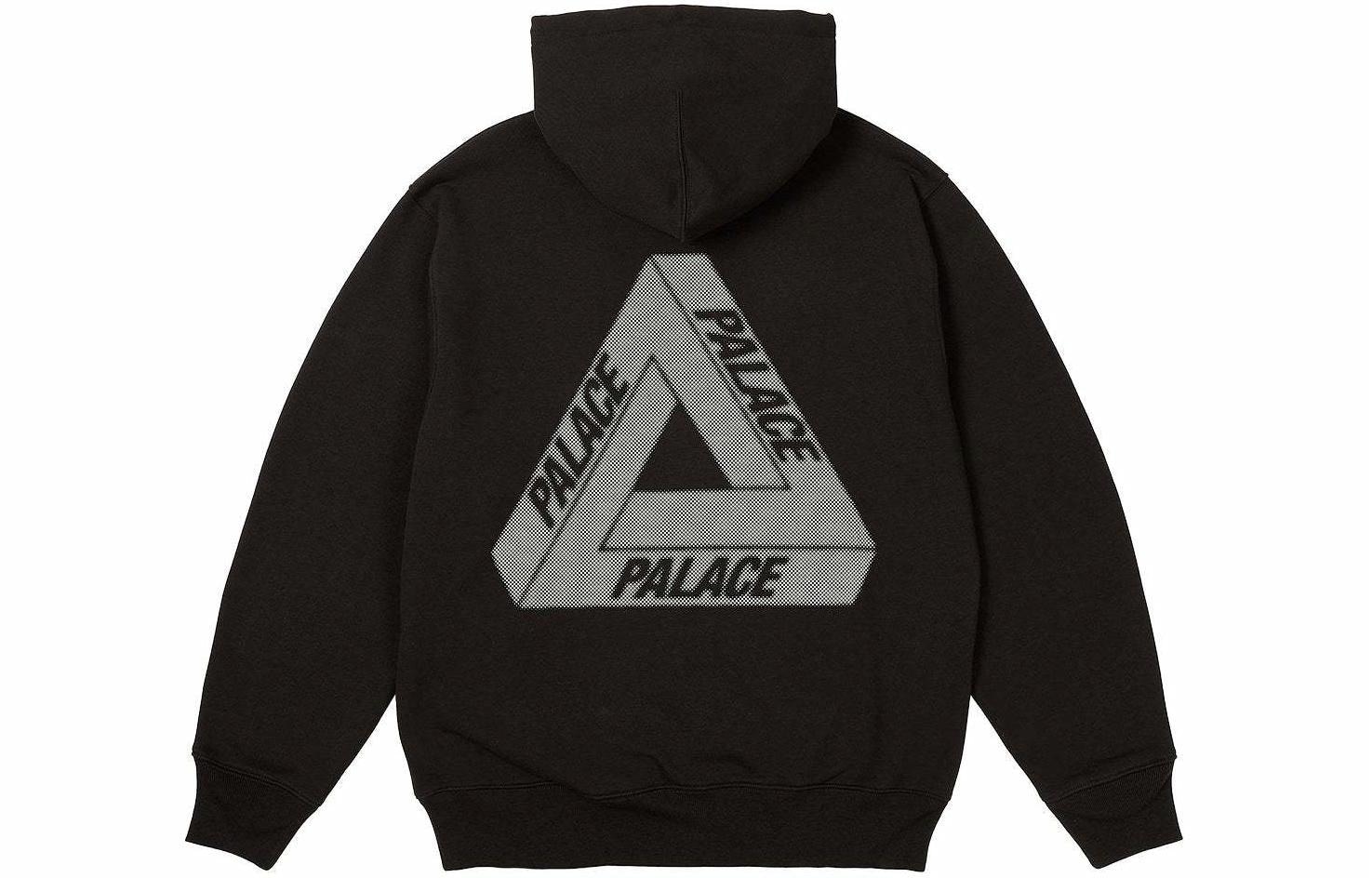 Palace SS24 Bit Grippy Tri-Ferg Hood Black