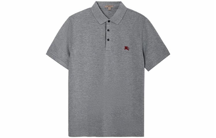 Burberry Polo Shirt Light Grey