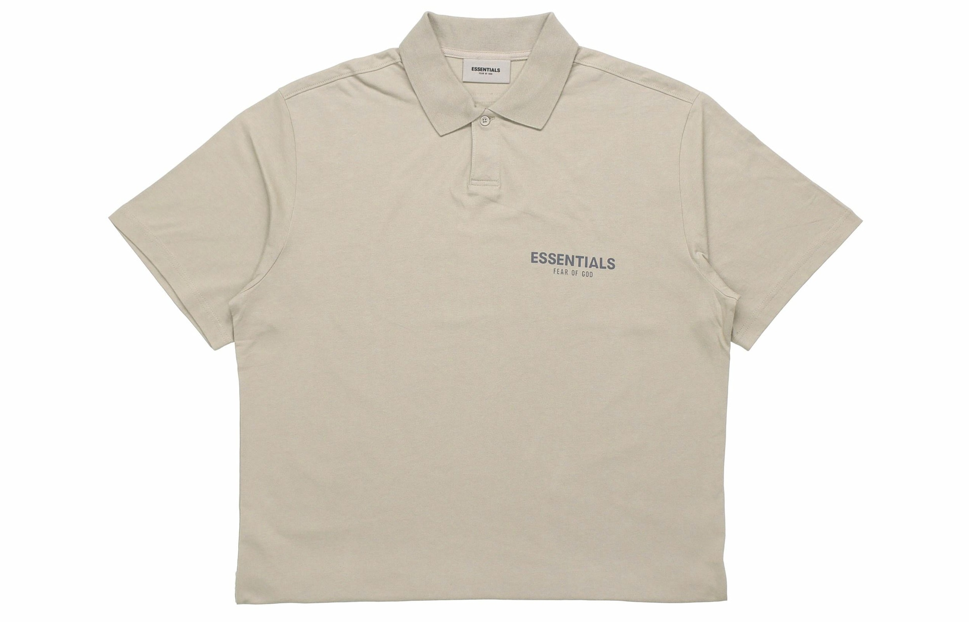 Fear of God Essentials FW20 Polo Shirt Olive