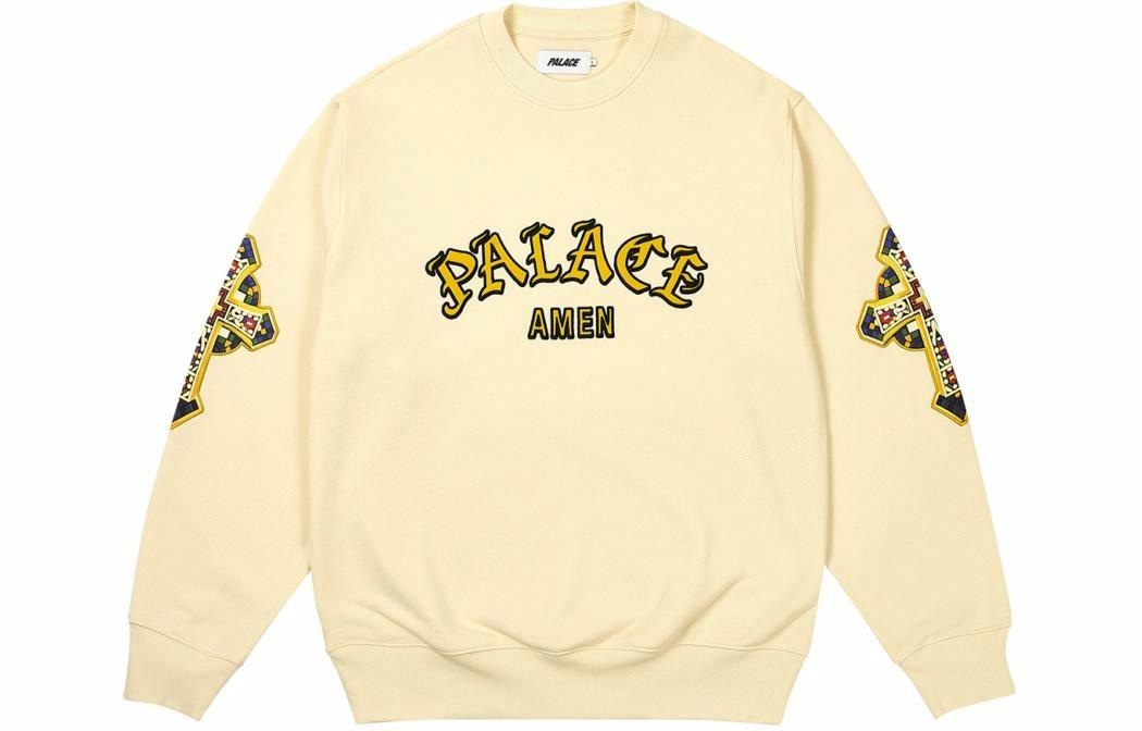 Palace Saints Crew Soft White