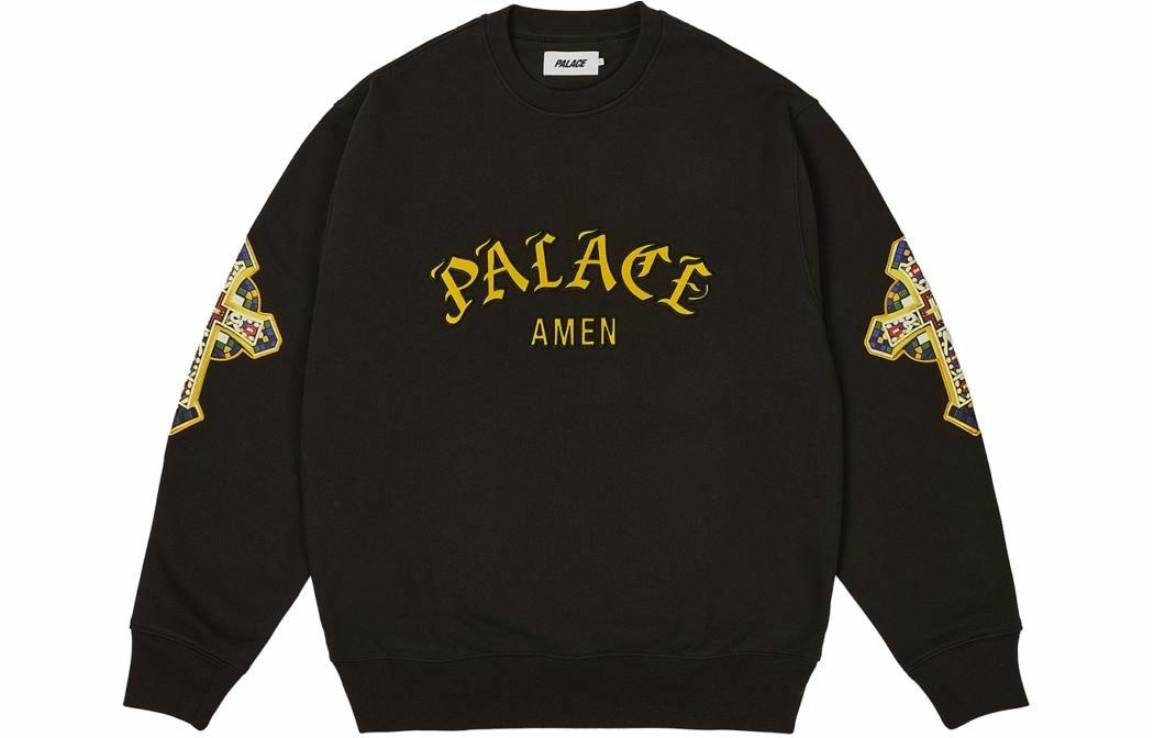 PALACE Saints Crew Black