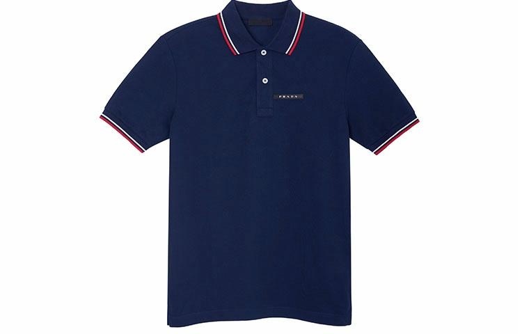 Prada Polo Shirt Navy