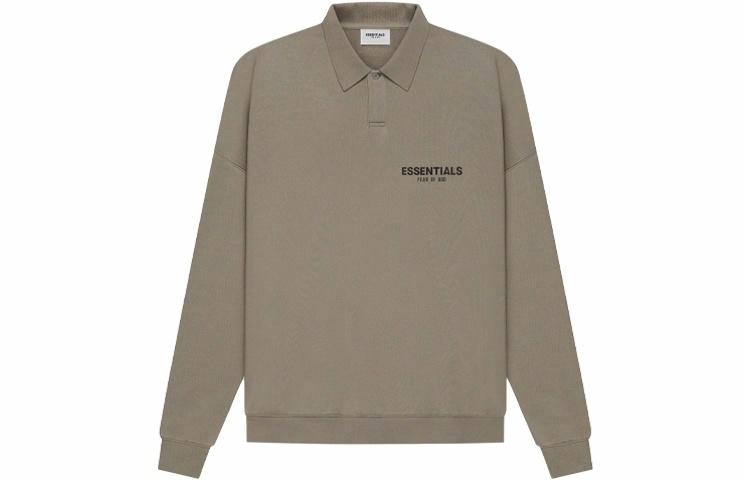 Fear of God Essentials SS21 Polo Taupe