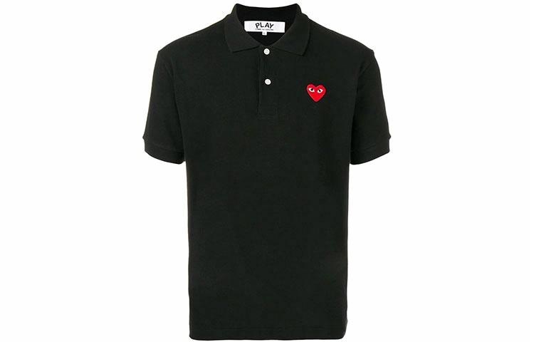 CDG Play Polo Shirt Black