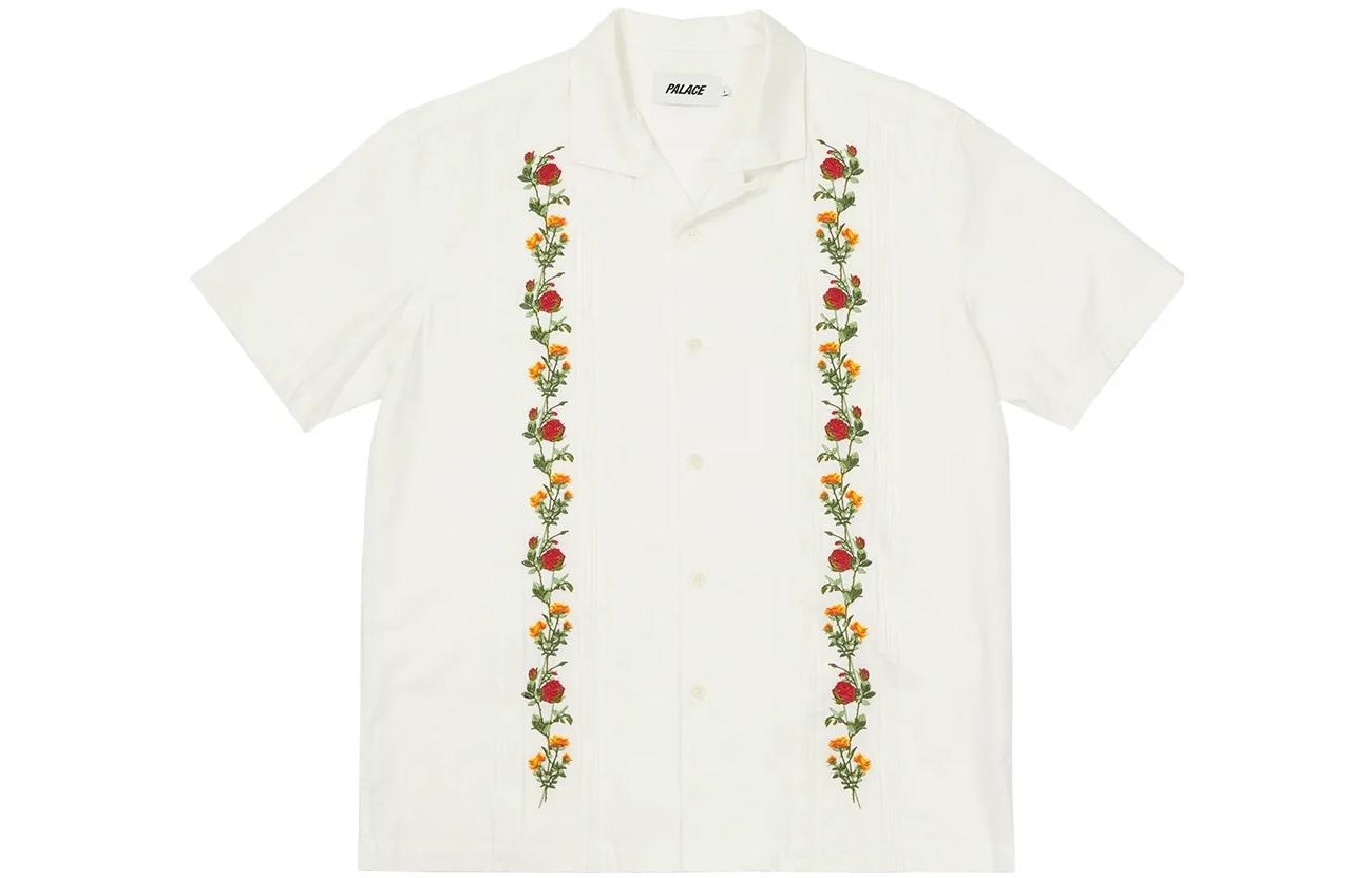 PALACE FW22 Rose Chain Shirt White