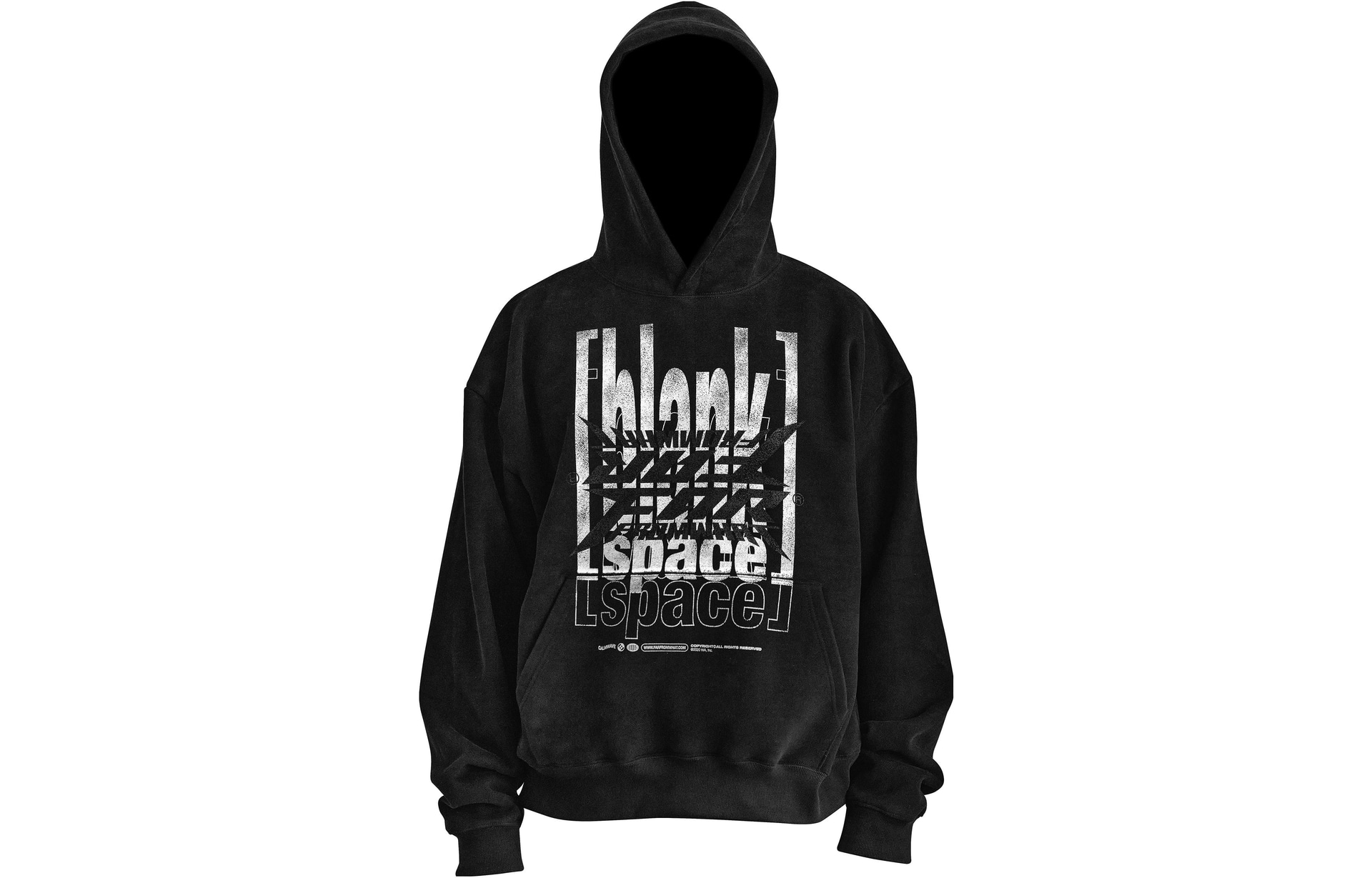 FARFROMWHAT FW23 Hoodie Black