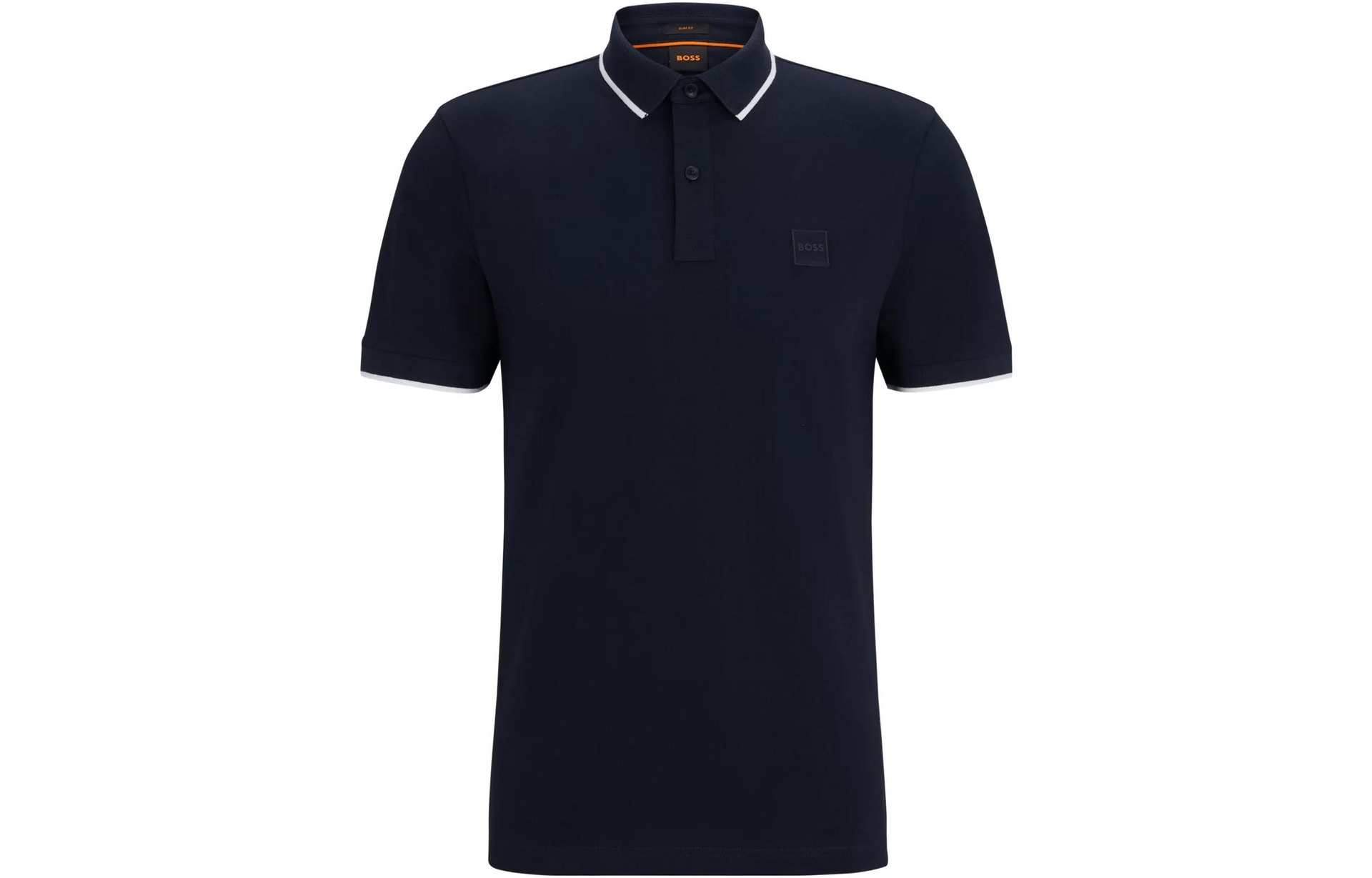 HUGO BOSS Slim-Fit Polo Shirt Dark Blue