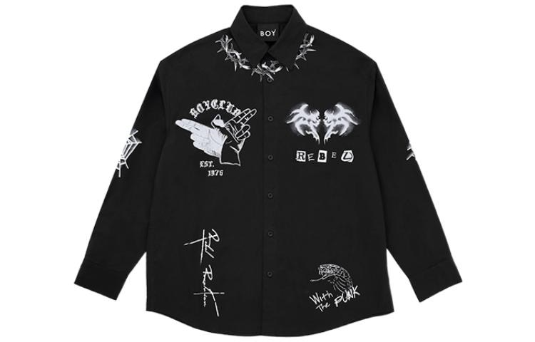 Boy London FW22 Black Long Sleeve Shirt