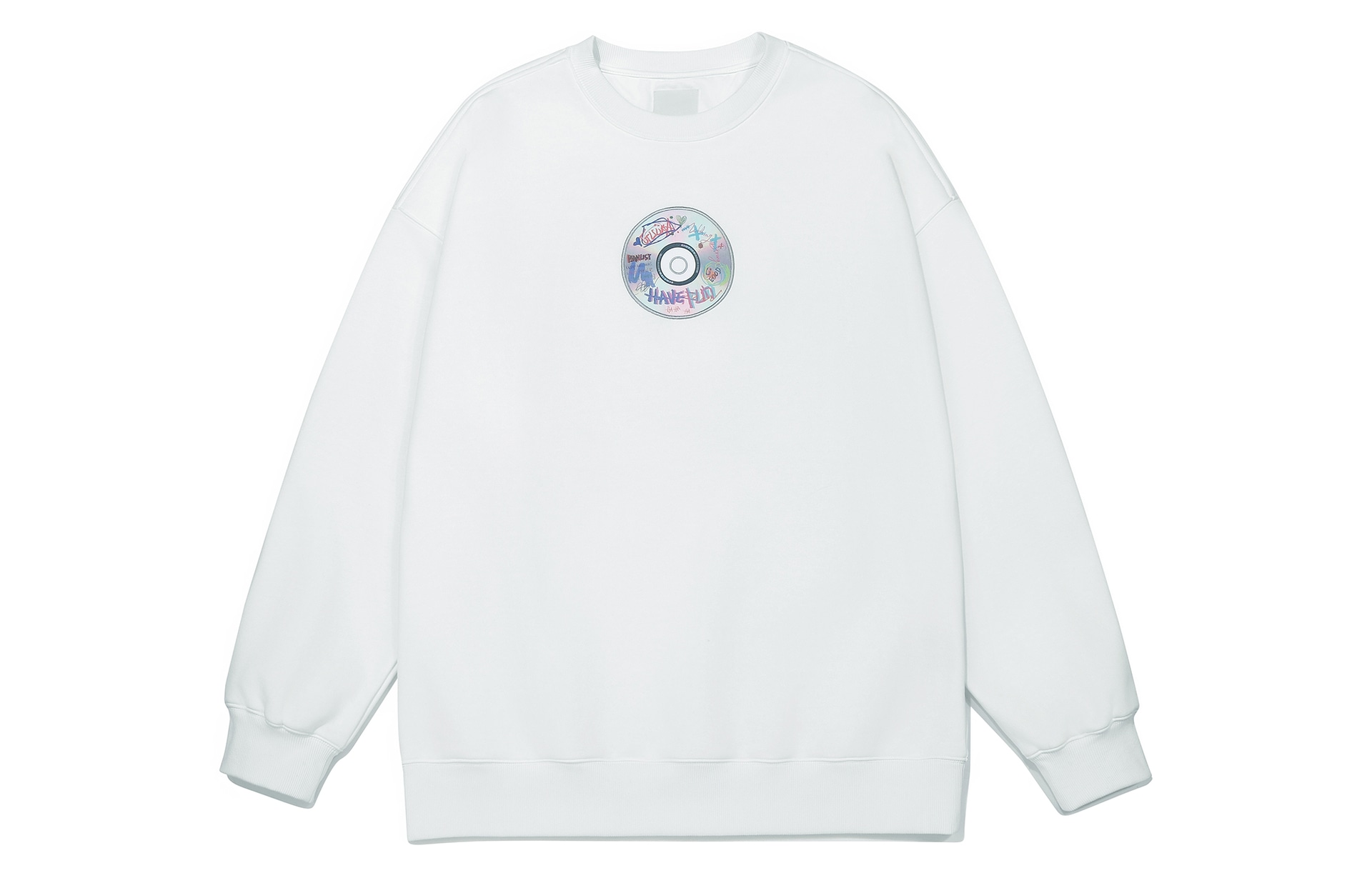 Guuka Letter Patch Sweatshirt