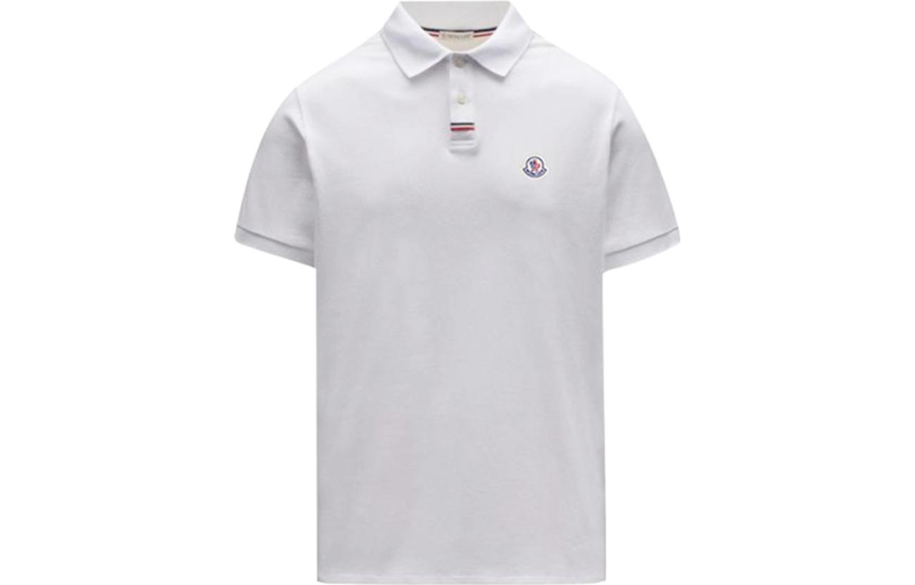 Moncler SS23 White Polo