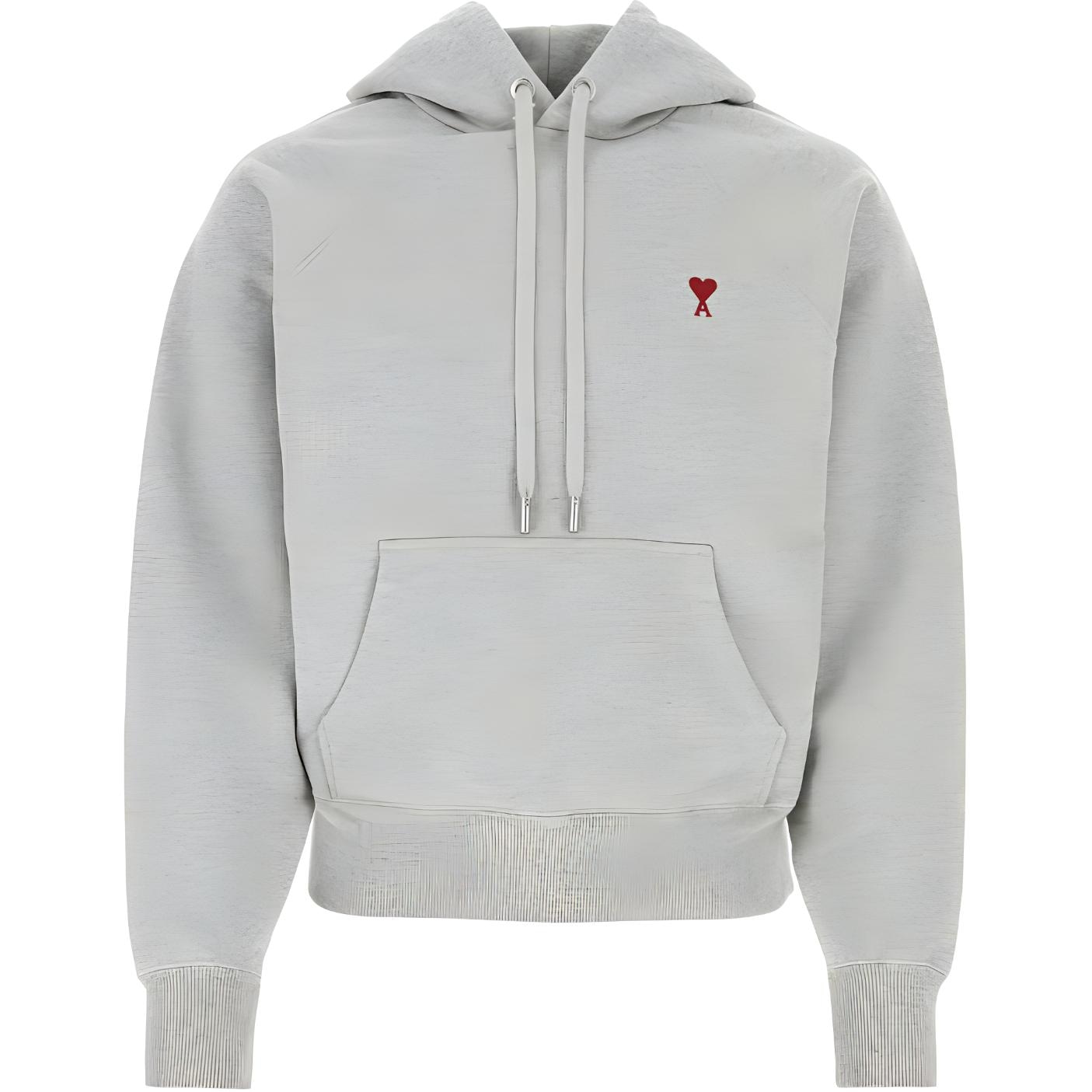 Худи AMIPARIS Hoodie Light Grey