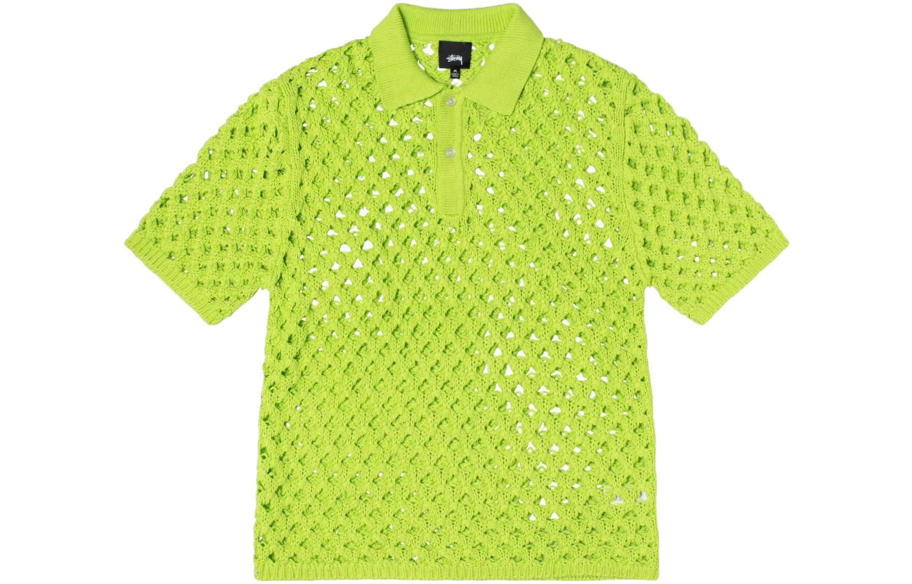 Stussy Big Mesh Polo Sweater
