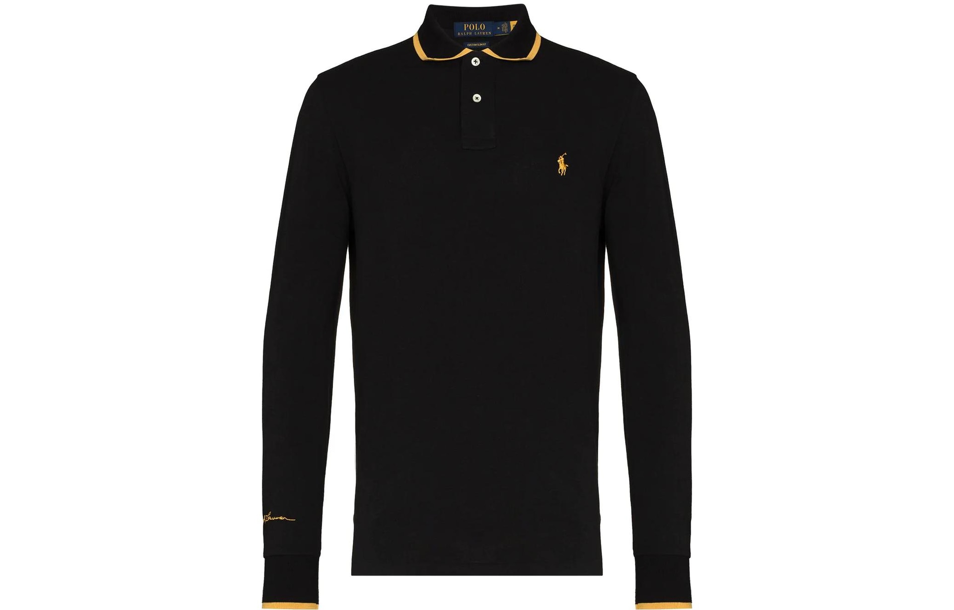 Polo Ralph Lauren Long Sleeve Polo Black