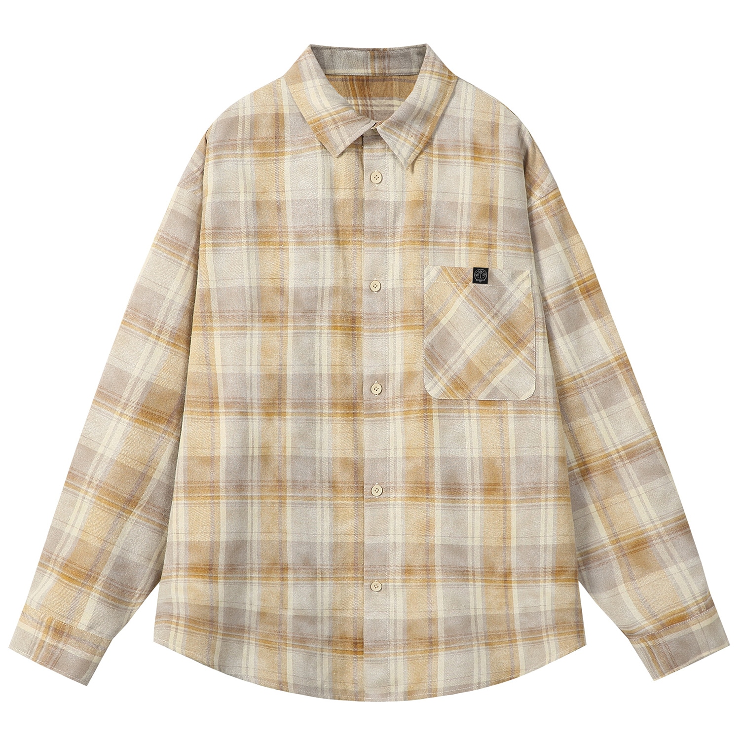 Doraemon/哆啦A梦 Doraemon Vintage Plaid Shirt