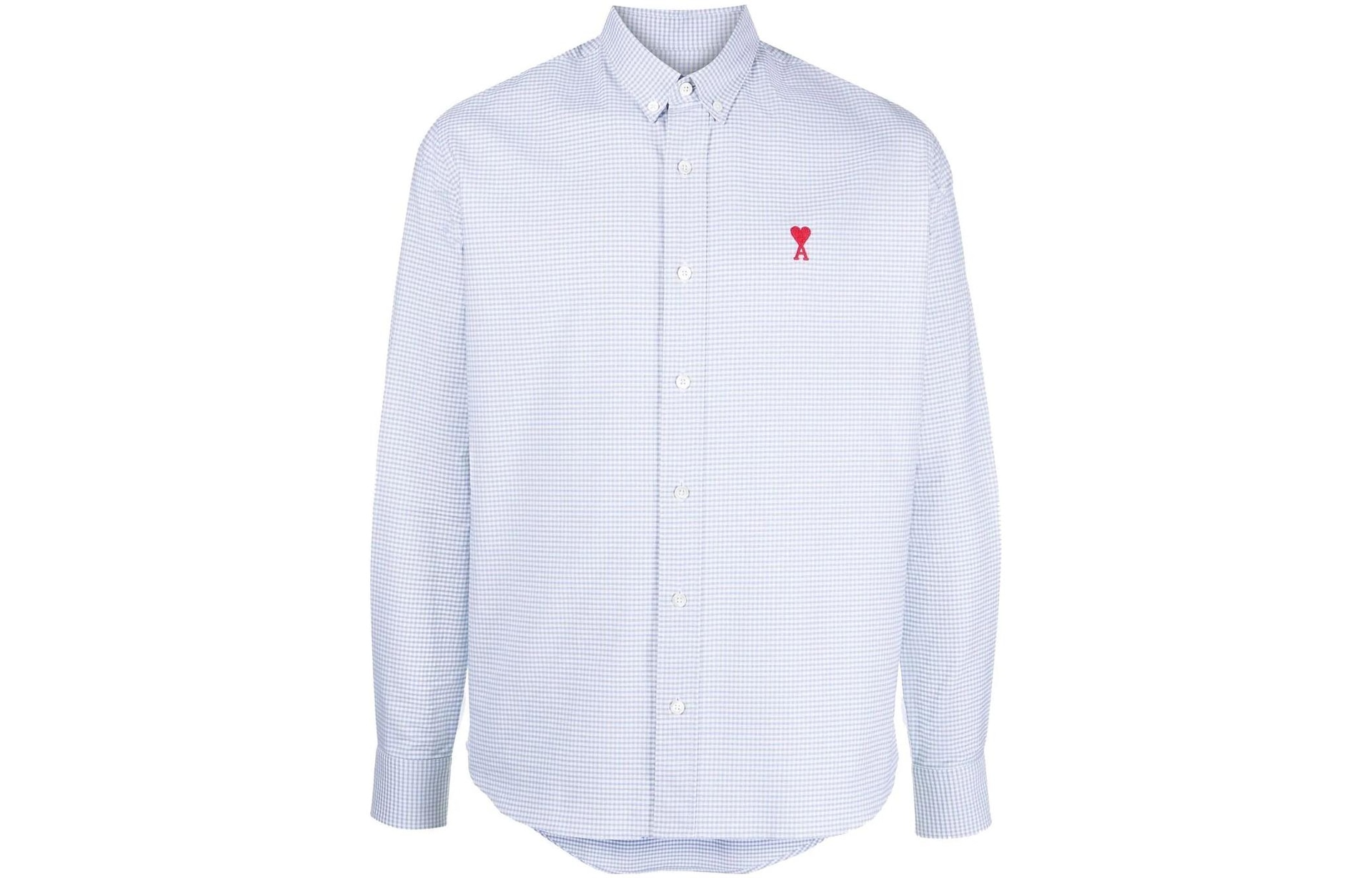 AMIPARIS De Coeur Long Sleeve Shirt Blue