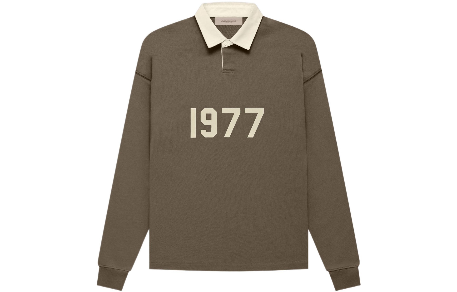 Fear of God Essentials 1977 Henley Rugby Wood