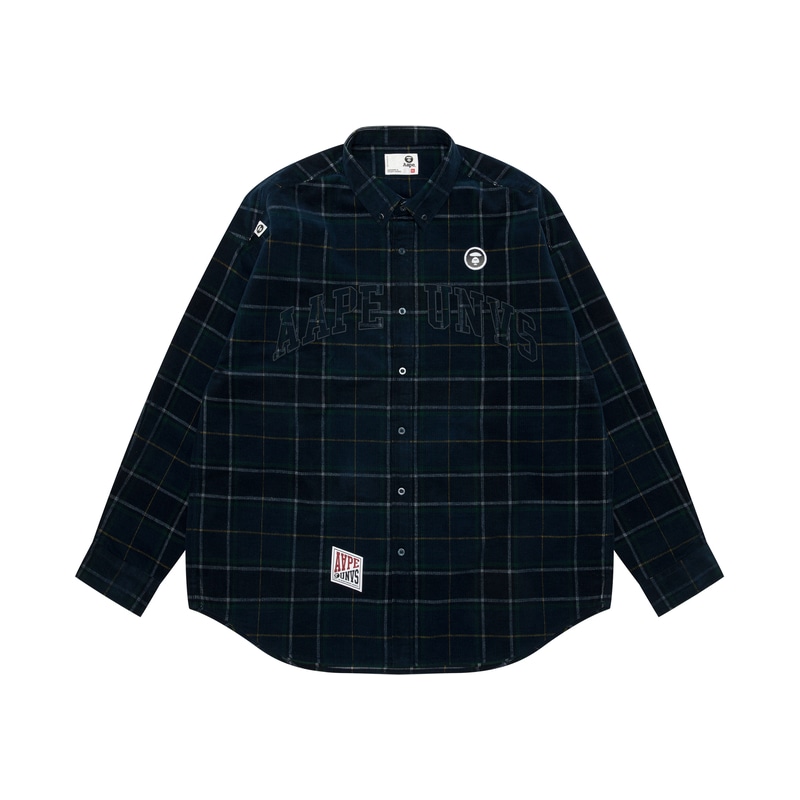 Aape Plaid Long Sleeve Shirt
