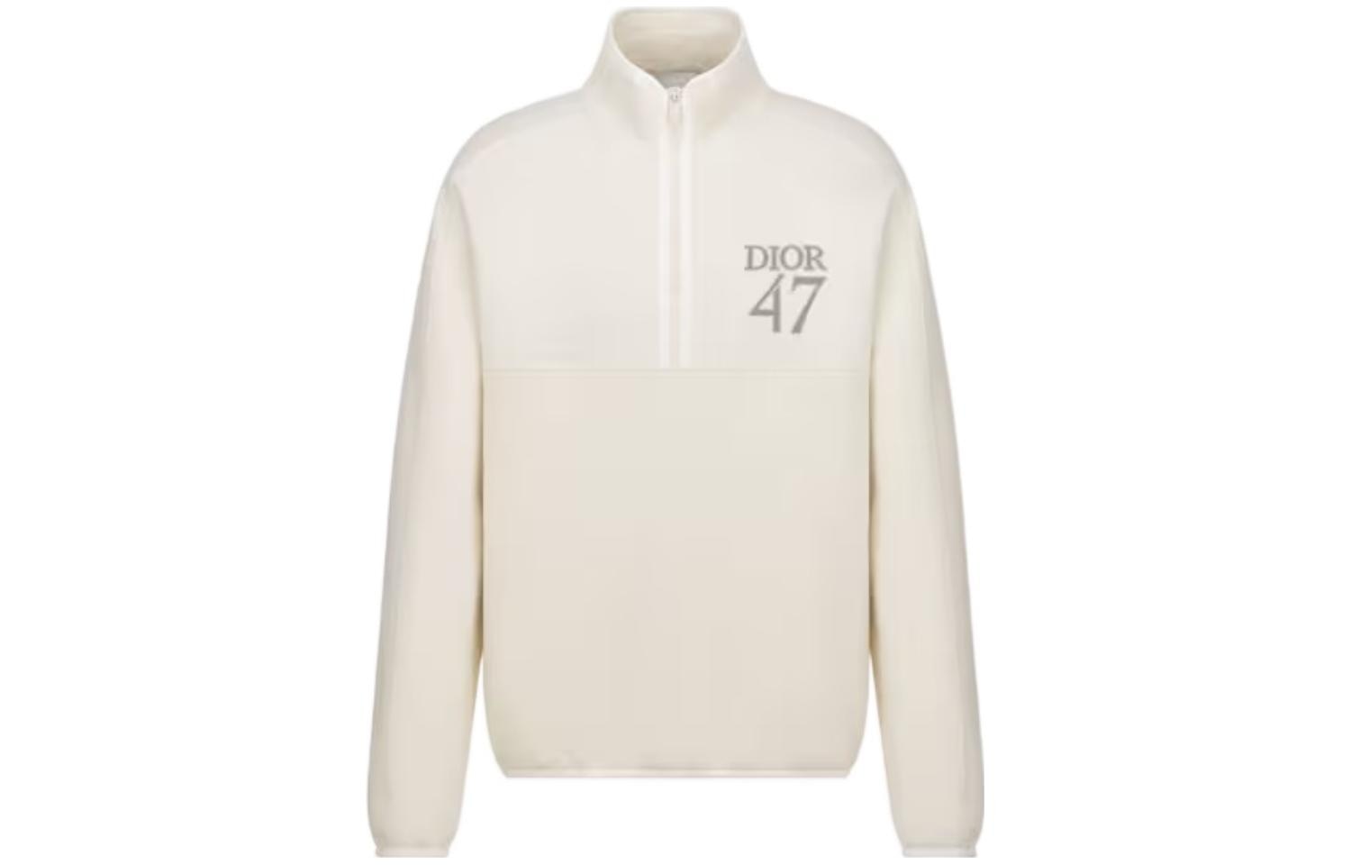 DIOR Half-Zip Pullover Sweatshirt