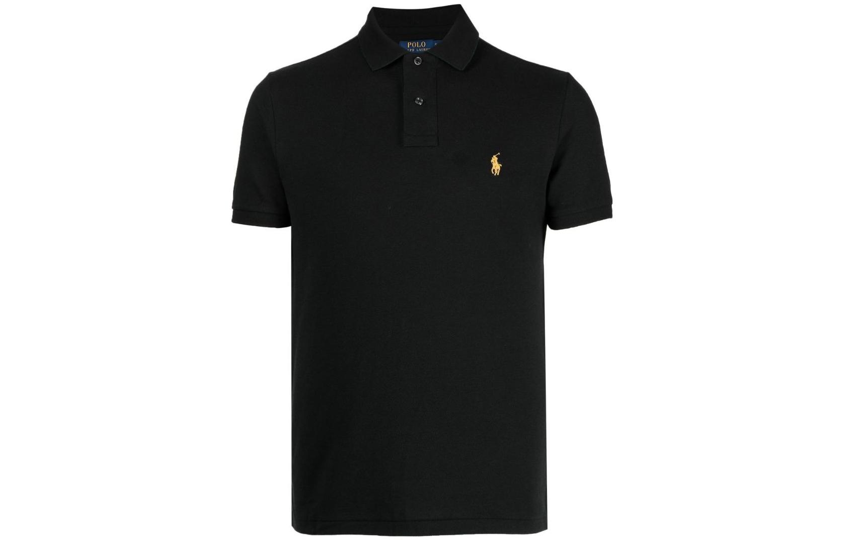 Polo Ralph Lauren FW22 Pony Logo Polo Shirt Black