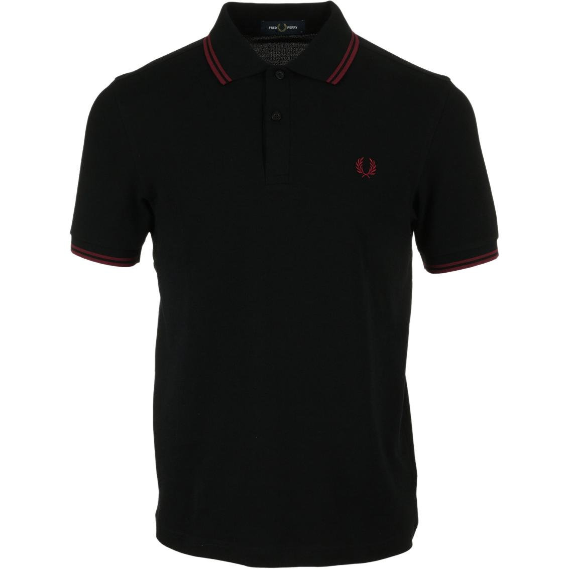 Fred Perry Polo Shirt Black