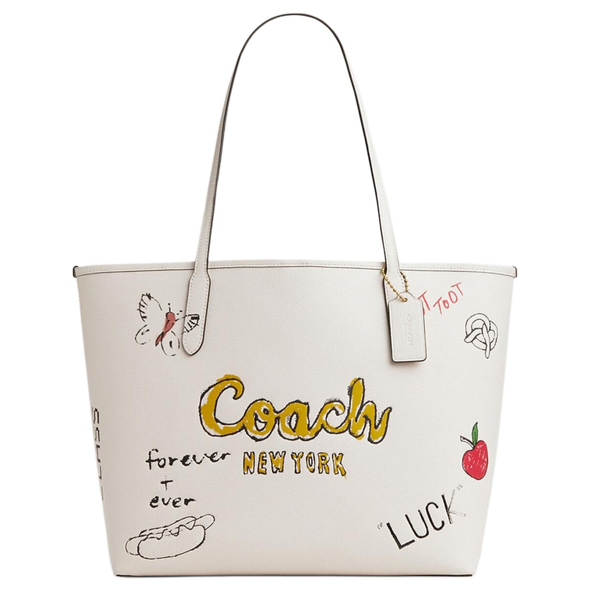COACH/蔻驰 COACH City 33 Chalk White
