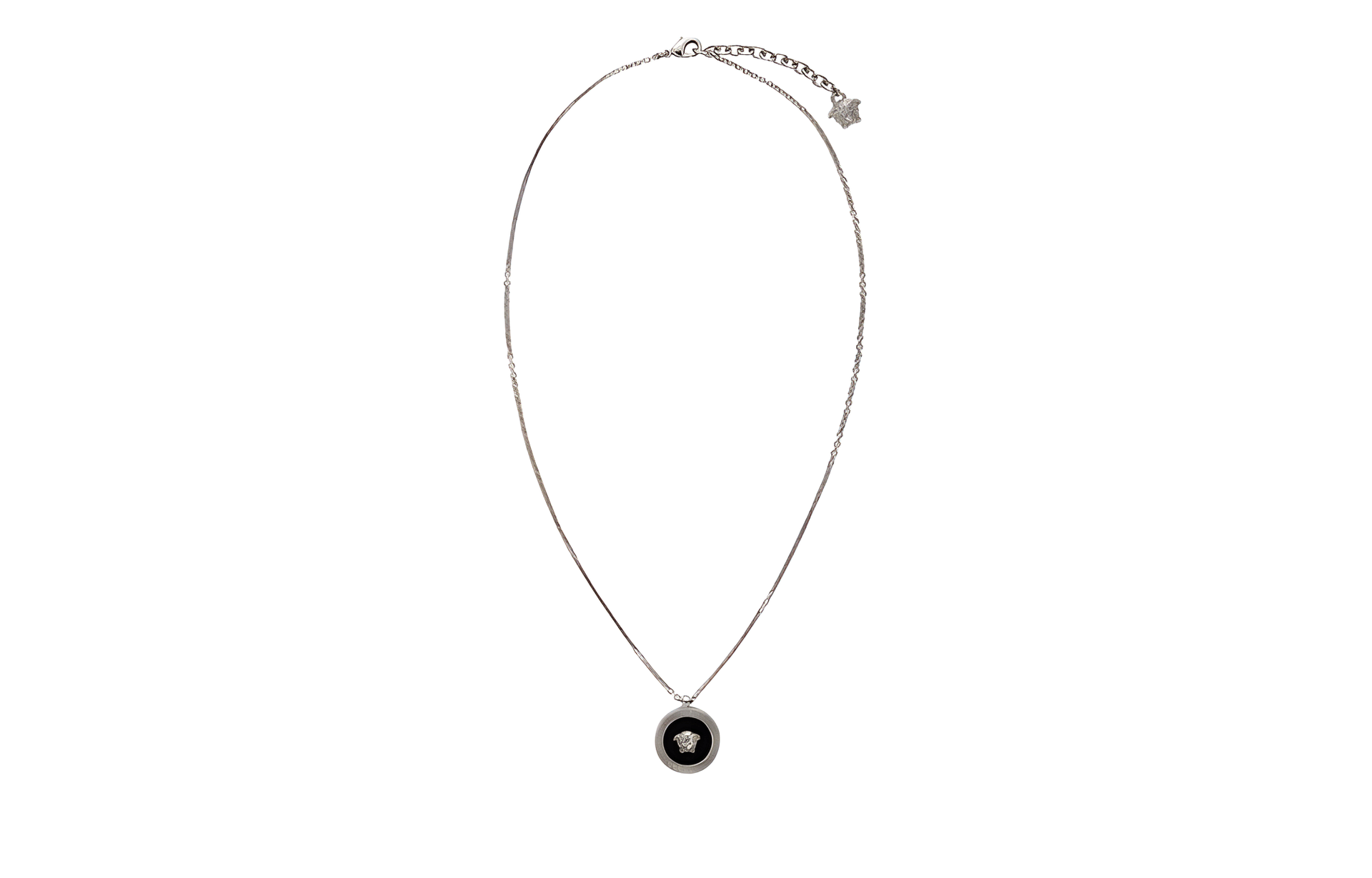 VERSACE/范思哲 Versace Medusa Pendant Black