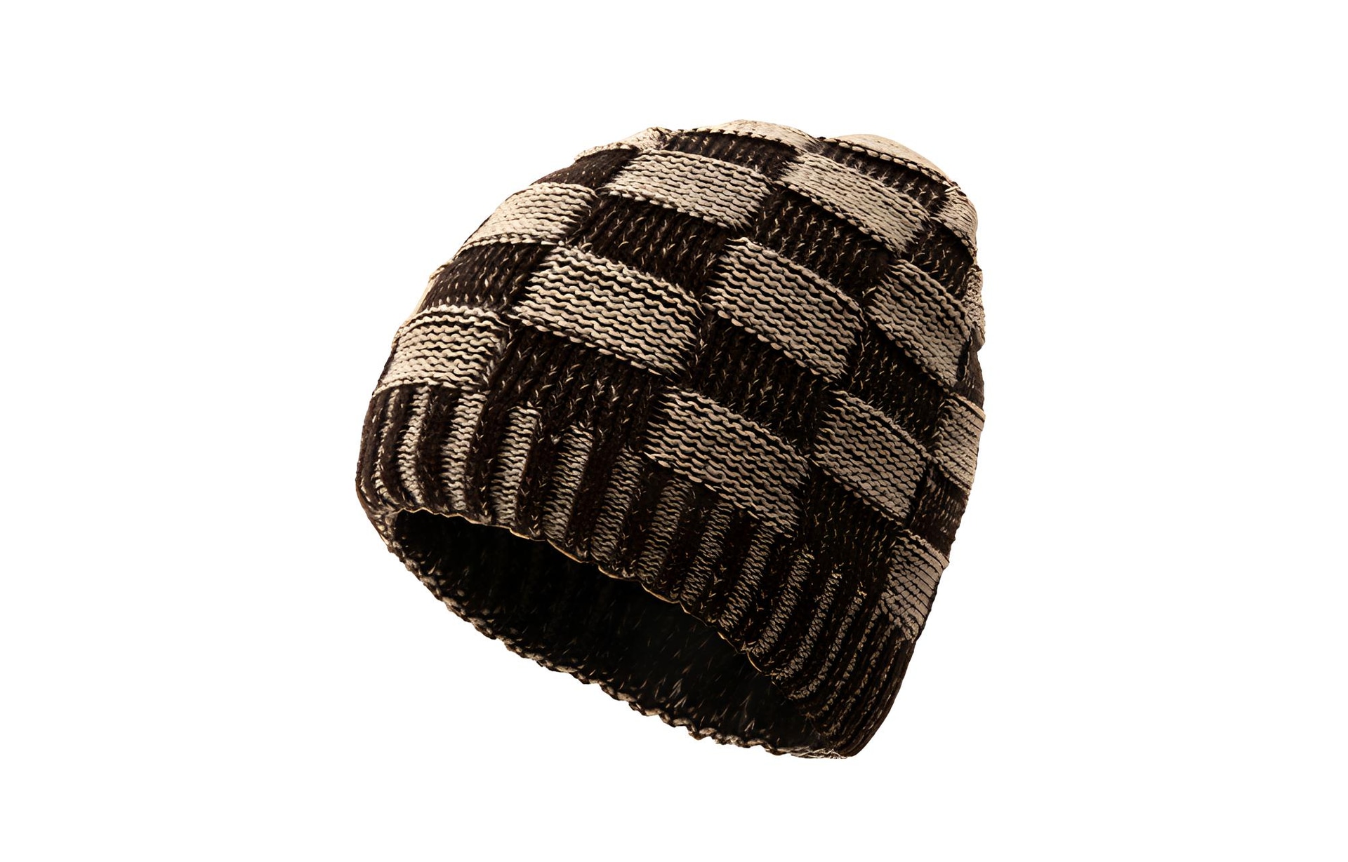 白卷BAIJUAN Baijuan Jacquard Fleece Knit Hat