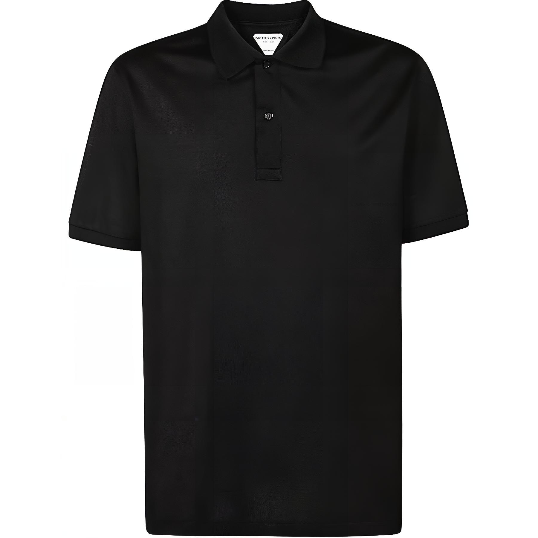 Bottega Veneta/葆蝶家 Bottega Veneta Polo Shirt Black